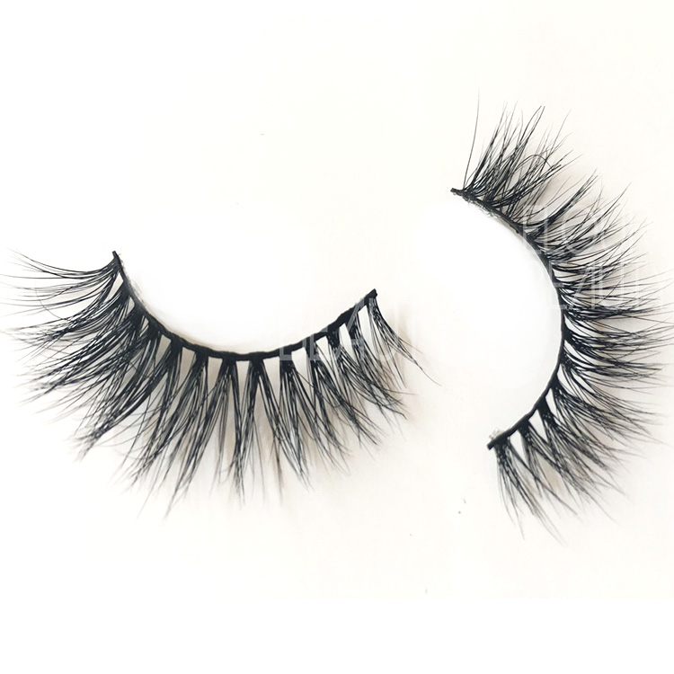 Pretty 3D mink fur eyelashes with magnetic eyelash box EA43